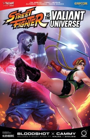 Street Fighter Vs. The Valiant Universe Special Variant D (Noobovich) - PRE ORDER