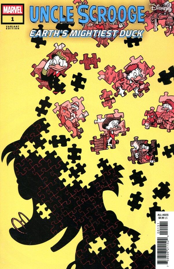 UNCLE SCROOGE EARTH'S MIGHTIEST DUCK #1 GONZO VARIANT