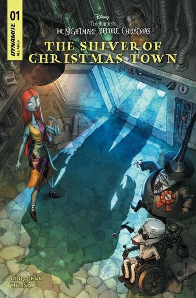 TIM BURTONS THE NIGHTMARE BEFORE CHRISTMAS THE SHIVER OF CHRISTMAS TOWN #1 CVR C ALAN QUAH VAR