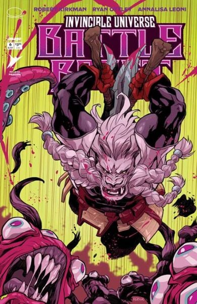 INVINCIBLE UNIVERSE BATTLE BEAST #6 4TH PTG