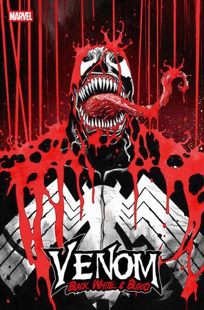 VENOM: BLACK, WHITE & BLOOD #2 JOSHUA CASSARA COVER