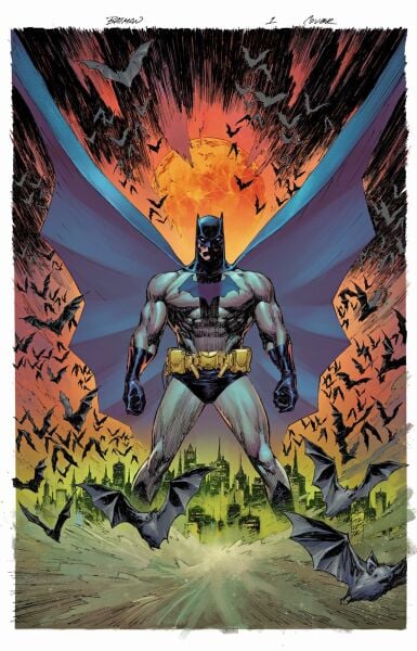 BATMAN #1 CVR C MARC SILVESTRI CARD STOCK VAR