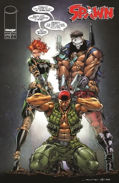 SPAWN #370 CVR C BRETT BOOTH YOUNGBLOOD TEAM UP VAR