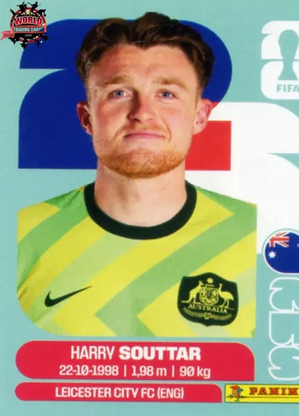 PANINI FIFA WORLD CUP 2026 AUS 4 HARRY SOUTAR STICKER