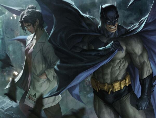 BATMAN #1 CVR J STANLEY ARTGERM LAU DC SHOWCASE WRAPAROUND FOIL VAR
