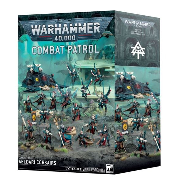 WARHAMMER 40,000 COMBAT PATROL AELDARI CORSAIRS