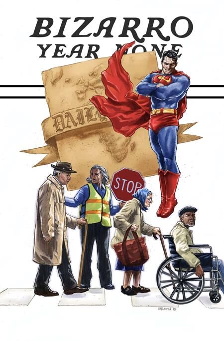 BIZARRO YEAR NONE #1 (OF 4) CVR F IBRAHIM MOUSTAFA CARD STOCK VAR - PRE-ORDER