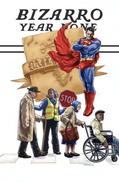 BIZARRO YEAR NONE #1 (OF 4) CVR F IBRAHIM MOUSTAFA CARD STOCK VAR - PRE-ORDER