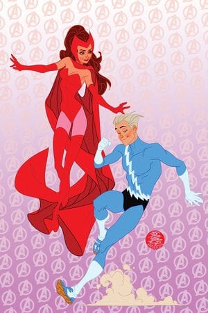 SCARLET WITCH #9 MARK BROOKS ANIMATED-STYLE