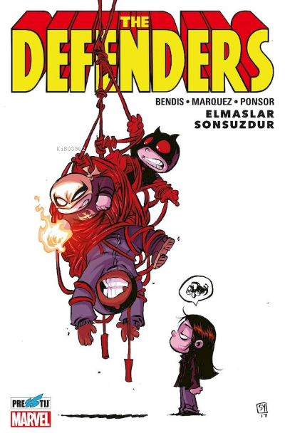 Defenders Cilt 1: Elmaslar Sonsuzdur - Young Boy Kapak