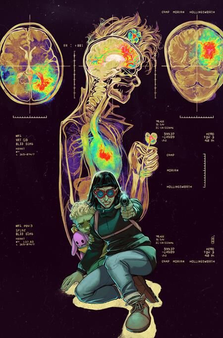 BLEEDING HEARTS #3 CVR B NIMIT MALAVIA CARD STOCK VAR (MR) - PRE-ORDER