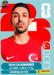 PANINI FIFA WORLD CUP 2026 TUR 15 İRFAN CAN KAHVECİ STICKER