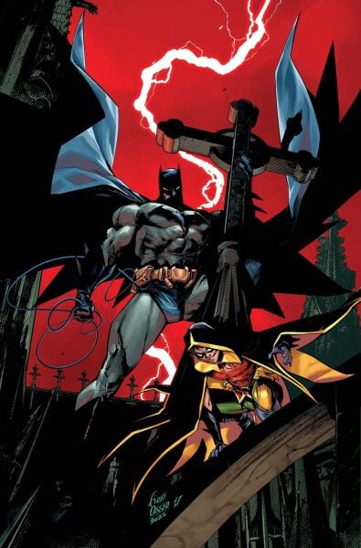 BATMAN AND ROBIN #25 CVR C FICO OSSIO CARD STOCK VAR