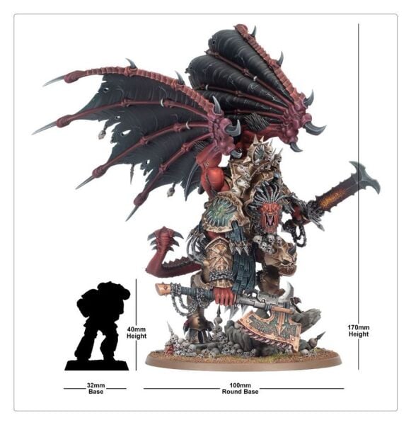 WARHAMMER 40,000 ANGRON – DAEMON PRIMARCH OF KHORNE