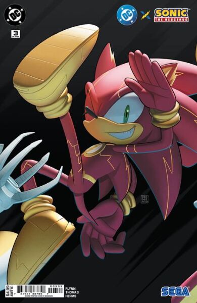 DC X SONIC THE HEDGEHOG #1 - #2 - #3 - #4- #5 -OF 5) Sixth Printing Deegeemin Connecting SET