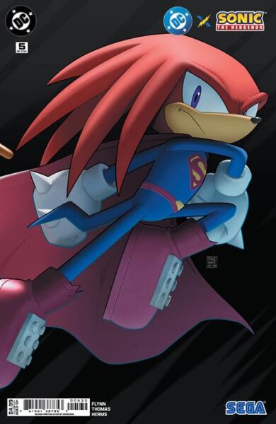 DC X SONIC THE HEDGEHOG #1 - #2 - #3 - #4- #5 -OF 5) Sixth Printing Deegeemin Connecting SET