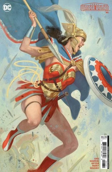 WONDER WOMAN #6 CVR C JULIAN TOTINO TEDESCO CARD STOCK VAR