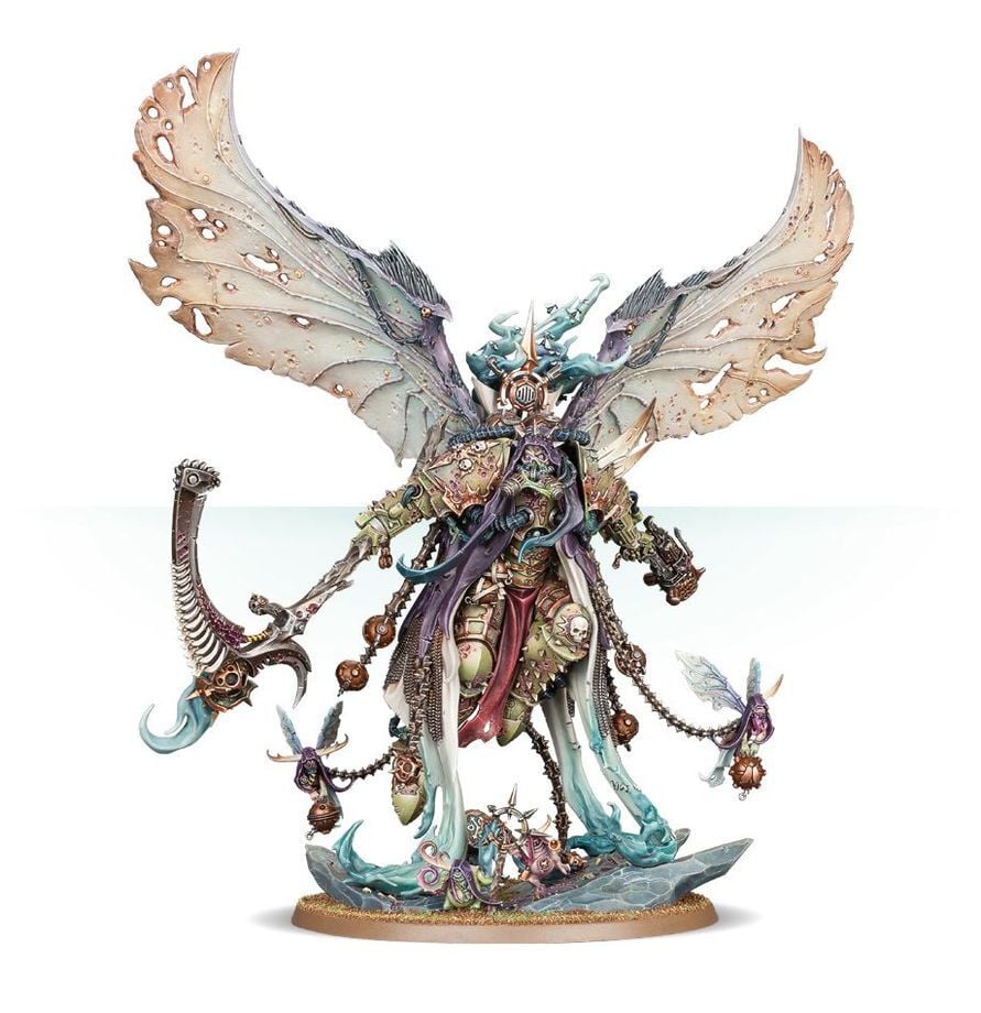 WARHAMMER 40,000 MORTARION, DAEMON PRIMARCH OF NURGLE