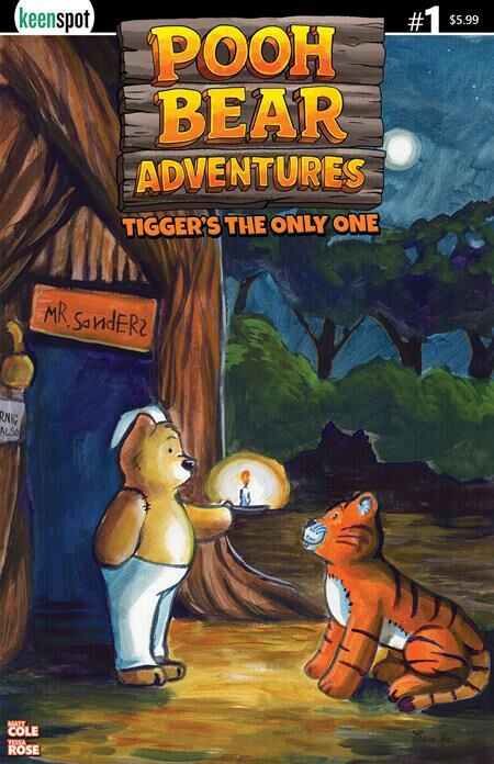 POOH BEAR ADVENTURES TIGGERS THE ONLY ONE #1 (ONE SHOT) CVR A TESSA ROSE