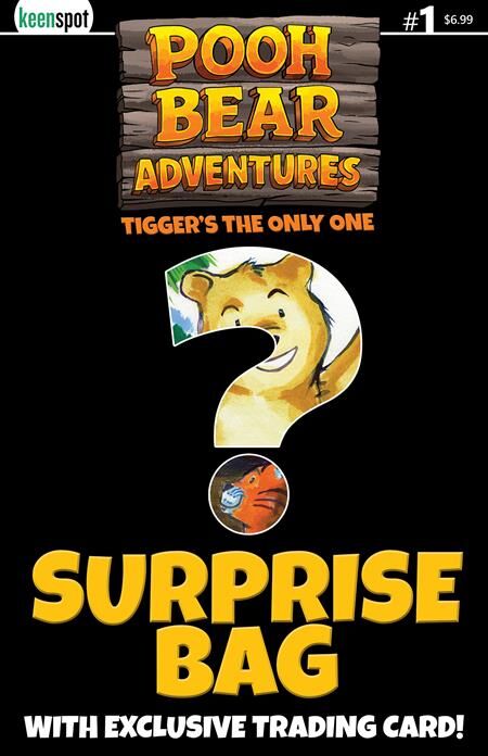 POOH BEAR ADVENTURES TIGGERS THE ONLY ONE #1 (ONE SHOT) CVR D SURPRISE BAG WITH TRADING CARD VAR