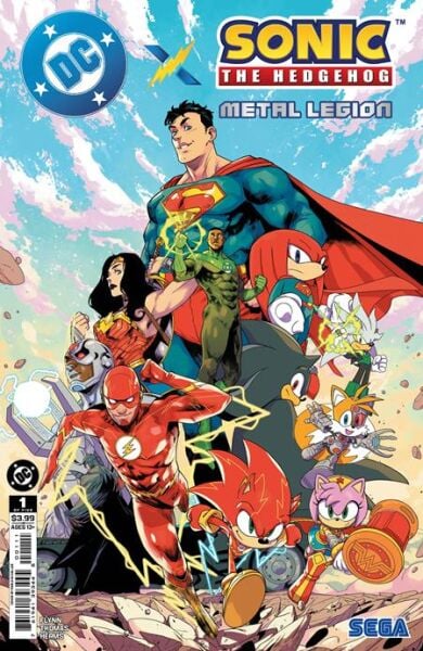 DC X SONIC THE HEDGEHOG THE METAL LEGION #1 (OF 5) CVR A PABLO M COLLAR