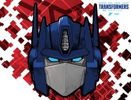 TRANSFORMERS #25 CVR K ERIC CANETE FOIL DIE CUT VAR