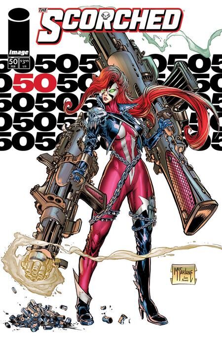 SPAWN SCORCHED #50 CVR A TODD MCFARLANE