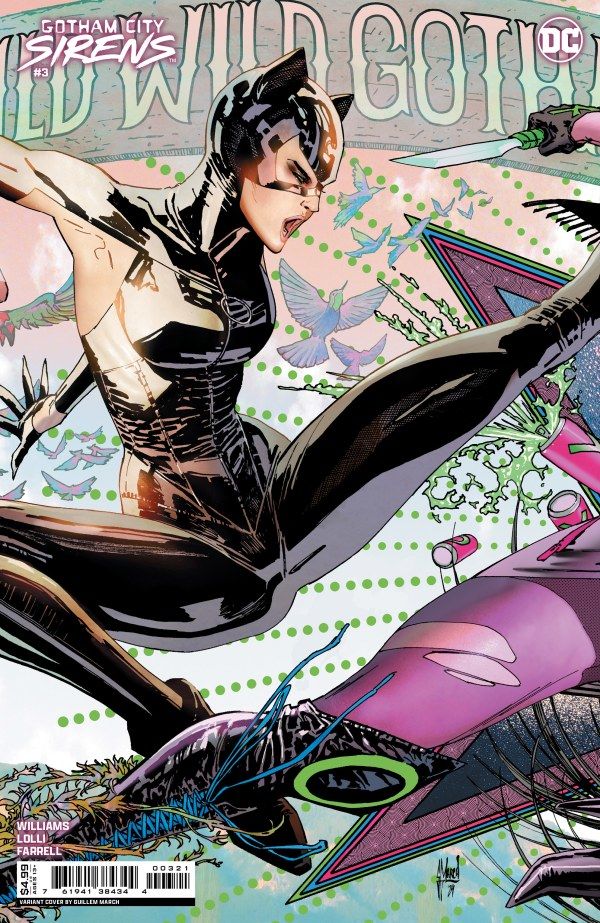 Gotham City Sirens #3 Cover D Guillem March Connecting Card Stock Variant