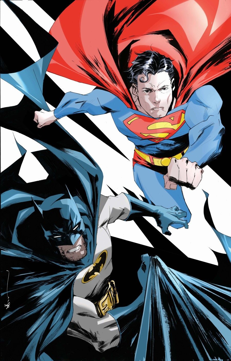 BATMAN SUPERMAN WORLDS FINEST #43 CVR B DUSTIN NGUYEN CARD STOCK VAR