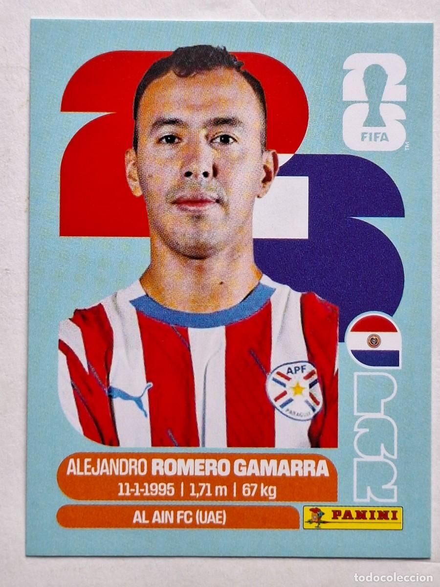 PANINI FIFA WORLD CUP 2026 PAR 16 ALEJANDRO ROMERO GAMARRA STICKER