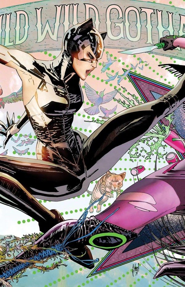 Gotham City Sirens #3 Cover E Guillem March Prismatic Gloss Connecting Foil Variant
