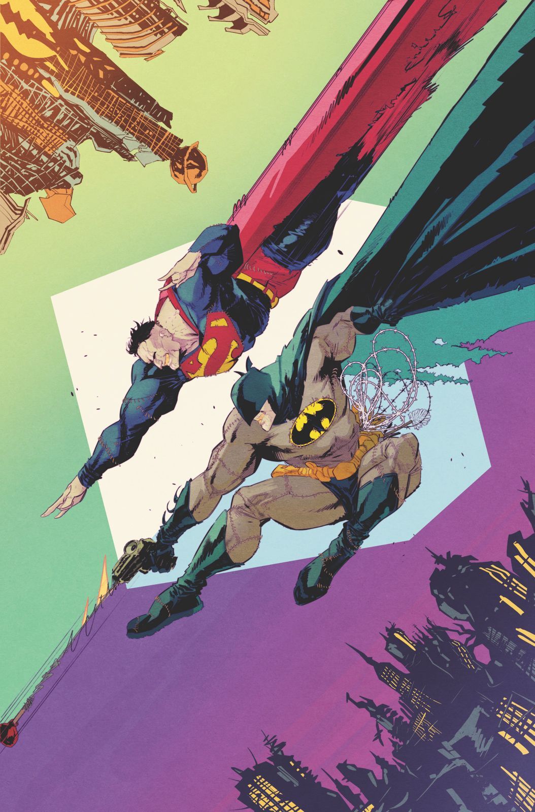 BATMAN SUPERMAN WORLDS FINEST #43 CVR C ADRIAN GUTIERREZ CARD STOCK VAR