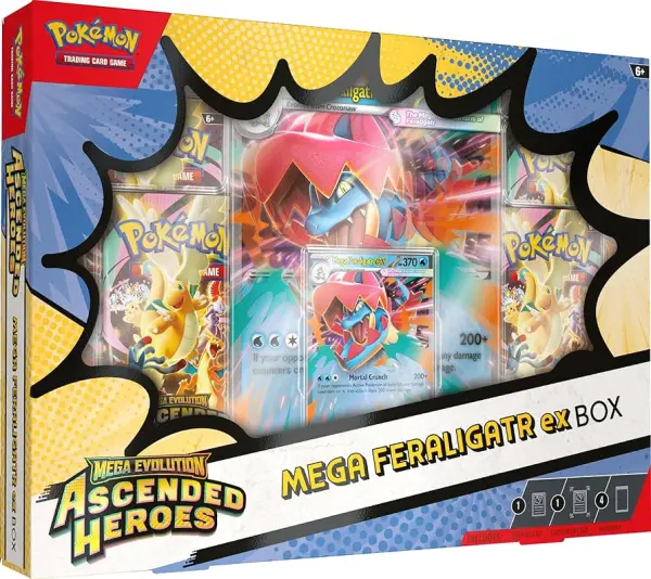 POKEMON TCG: MEGA FERALIGATR EX BOX