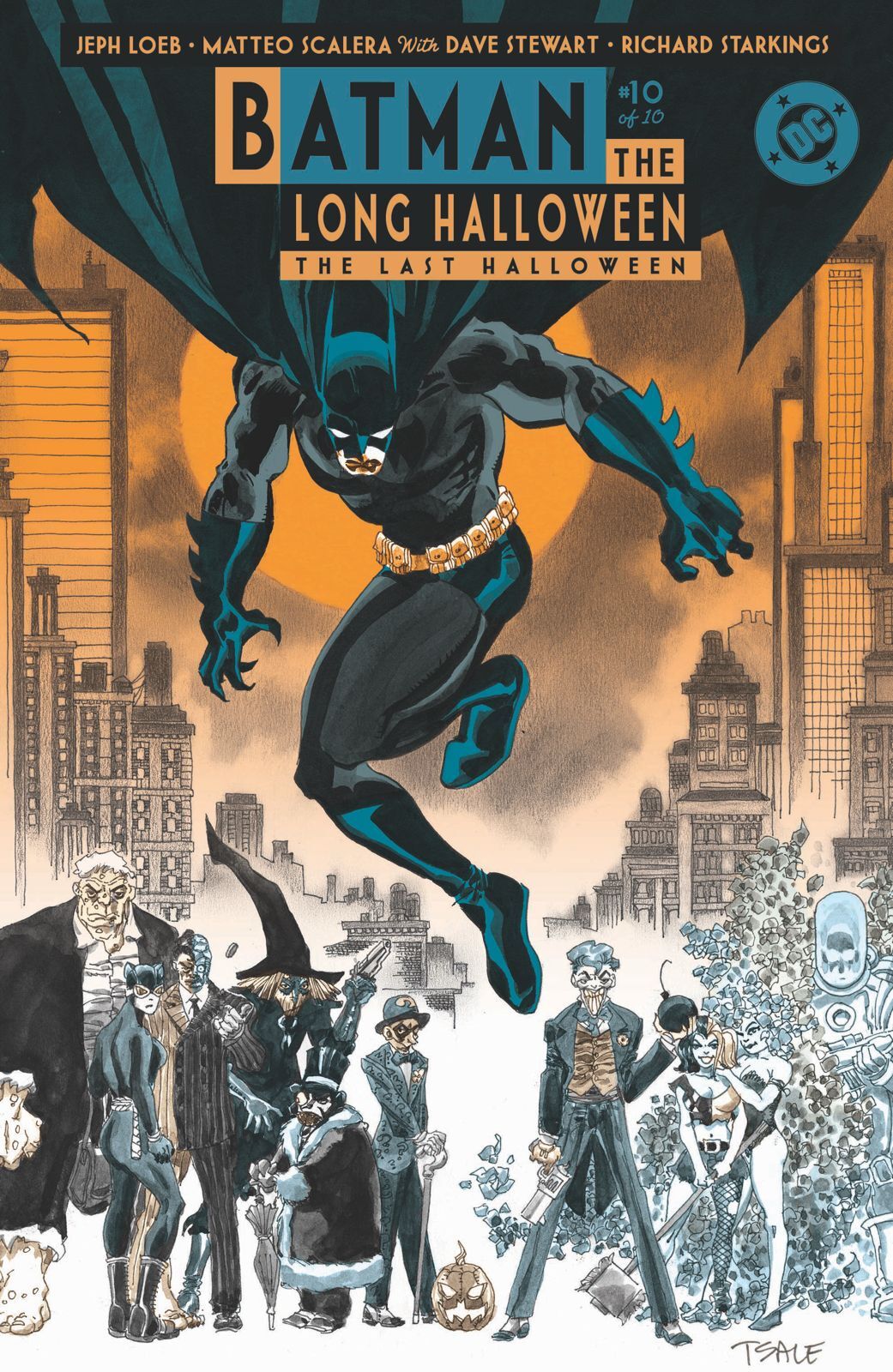 BATMAN THE LONG HALLOWEEN THE LAST HALLOWEEN #10 (OF 10) CVR A TIM SALE