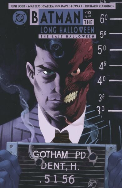 BATMAN THE LONG HALLOWEEN THE LAST HALLOWEEN #10 (OF 10) CVR B MATTEO SCALERA CARD STOCK VAR