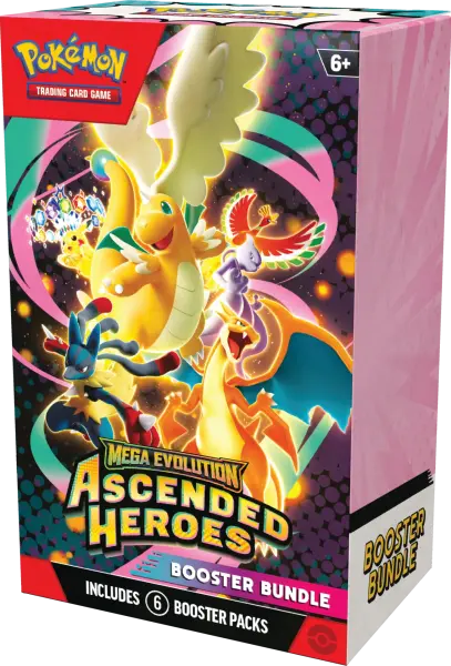 POKÉMON TCG: ASCENDED HEROES BOOSTER BUNDLE DISPLAY