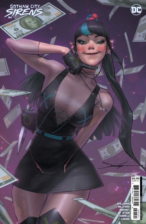 Gotham City Sirens #4 Cover C JeeHyung Lee Card Stock Variant