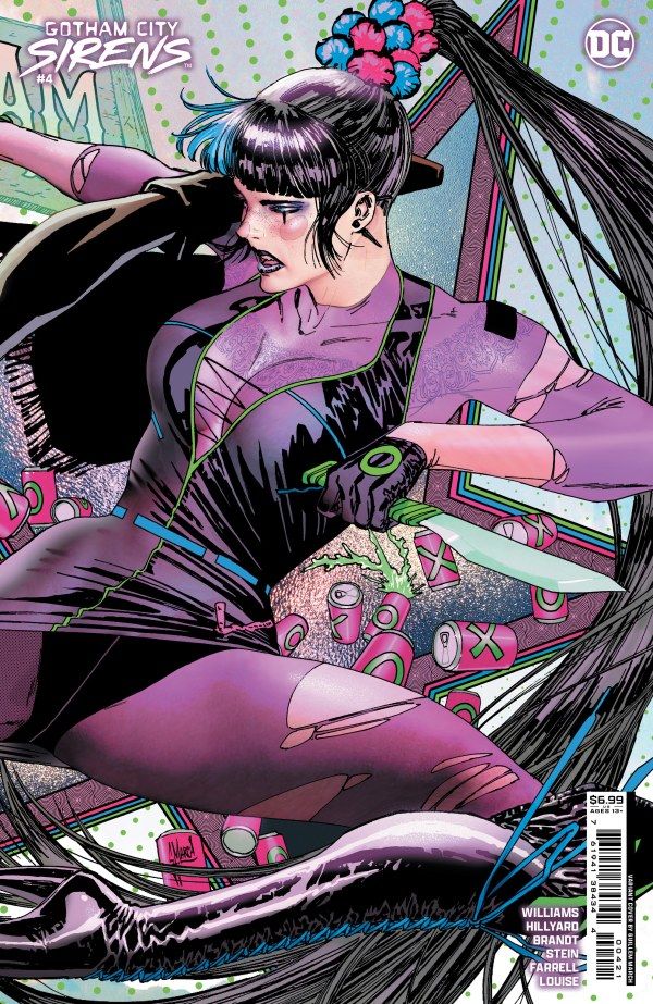 Gotham City Sirens #4 Cover D Guillem March Connecting Card Stock Variant