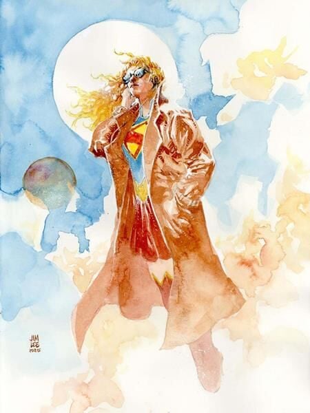 SUPERGIRL #14 CVR E JIM LEE SUPERGIRL MOVIE CARD STOCK VAR (THE REIGN OF THE SUPERBOYS) - PRE-ORDER