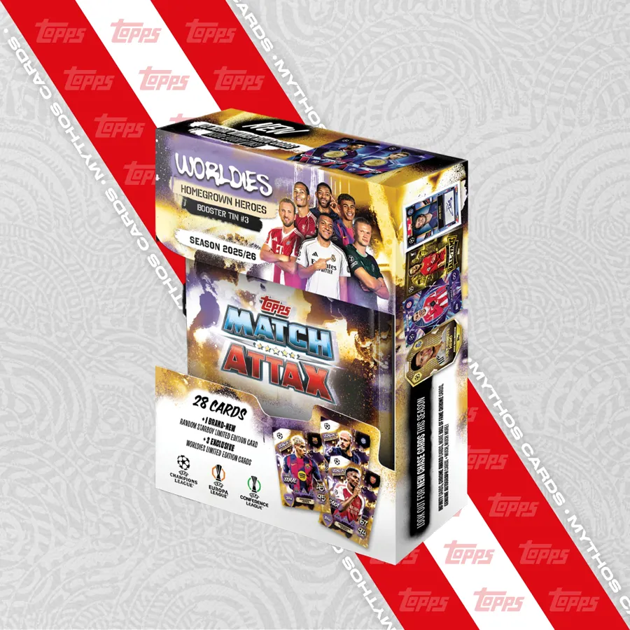 TOPPS MATCH ATTAX 25/26 - BOOSTER TIN 3 - HOMEGROWN HEROES