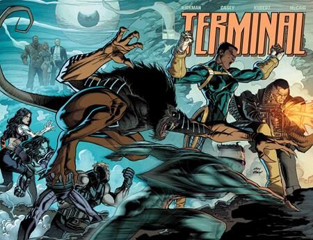 TERMINAL #1 CVR M ANDY KUBERT & DAVE MCCAIG CONNECTING WRAPAROUND CHROMIUM VAR (MR)