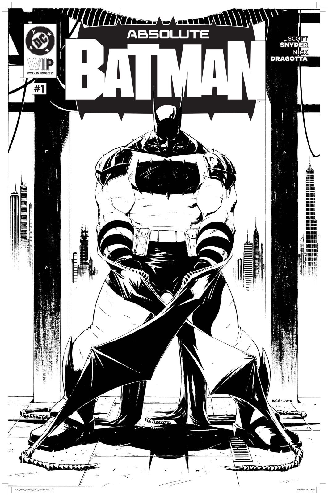 DC W.I.P. ABSOLUTE BATMAN #1