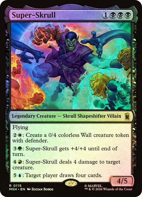 MTG MARVEL SUPERHEROES - SUPER-SKRULL