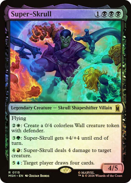 MTG MARVEL SUPERHEROES - SUPER-SKRULL