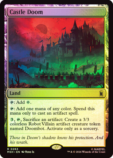 MTG MARVEL SUPERHEROES - CASTLE DOOM #263