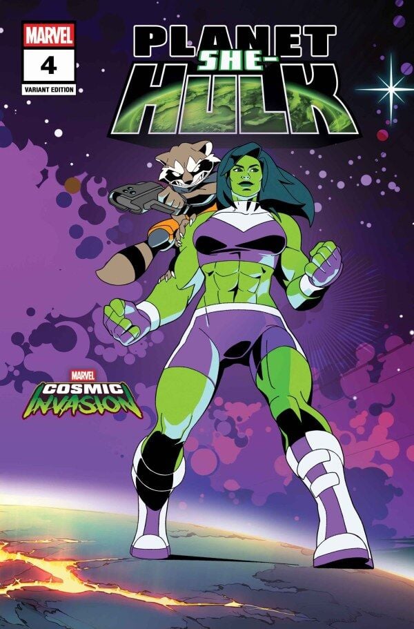 PLANTE SHE-HULK #4 - MARVEL COSMIC INVASION VARIANT - PRE-ORDER
