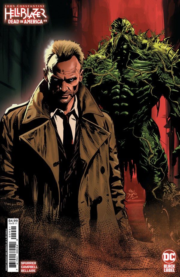 John Constantine, Hellblazer: Dead in America #9 Cover B Mike Deodato Jr. Variant