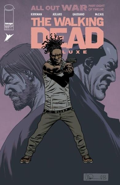 WALKING DEAD DELUXE #122 CVR B CHARLIE ADLARD & DAVE MCCAIG VAR (MR)