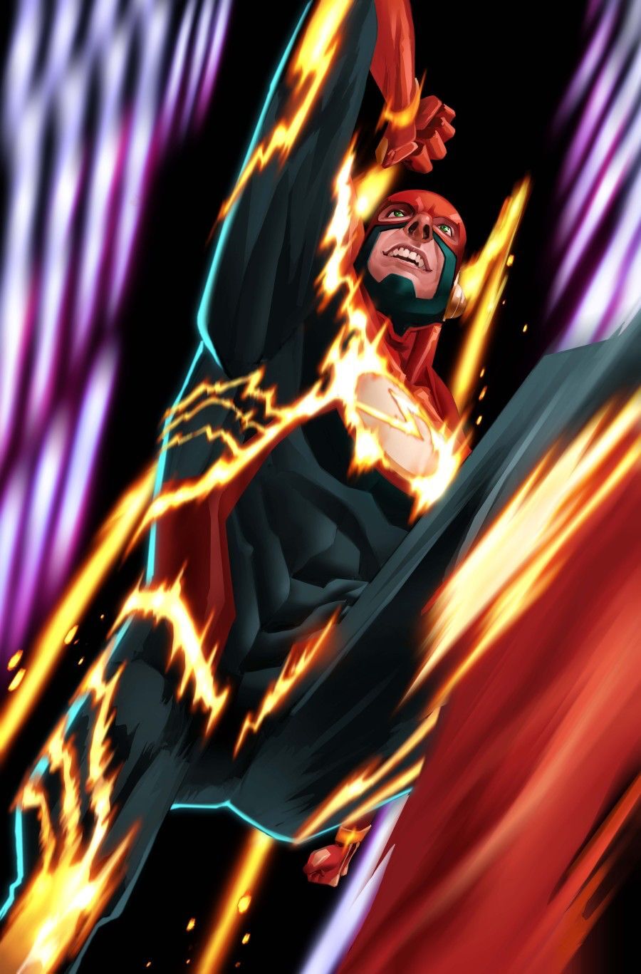 FLASH #28 CVR B ERIC CANETE CARD STOCK VAR (DC K.O.)