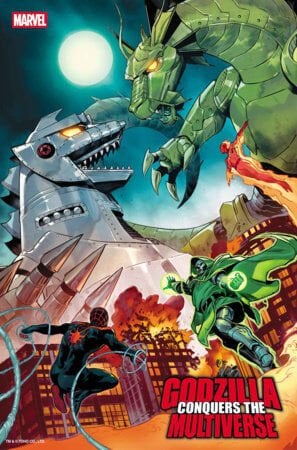 GODZILLA CONQUERS THE MULTIVERSE #1 JUAN FRIGERI FOIL VARIANT - PRE ORDER